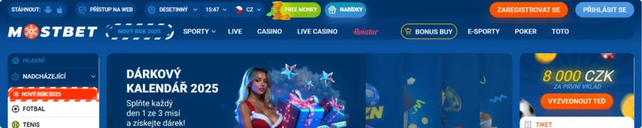 Mostbet CZ – Sportovní Sázky a Kasino Hry
